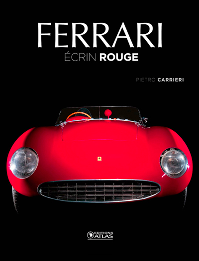 Ferrari Ecrin rouge de Pietro Carrieri aux editions Atlas Photo article