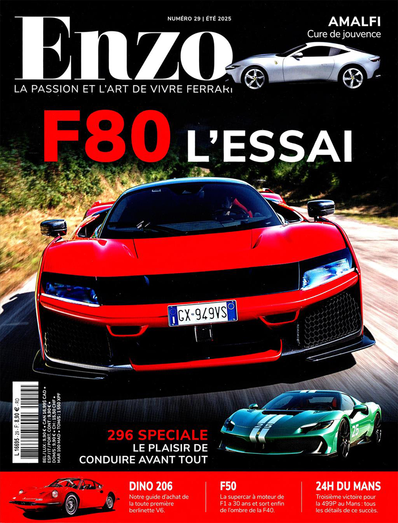Enzo N°29 | La passion et l'art de vivre Ferrari Revue Enzo N°29 | La passion et l'art de vivre Ferrari