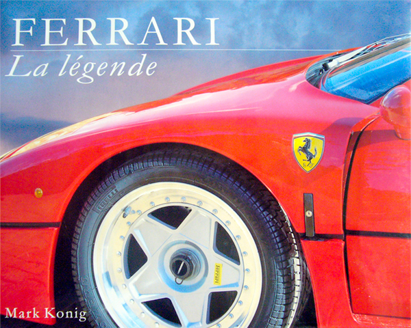 Ferrari La legende de Mark Konig aux editions Soline Photo article