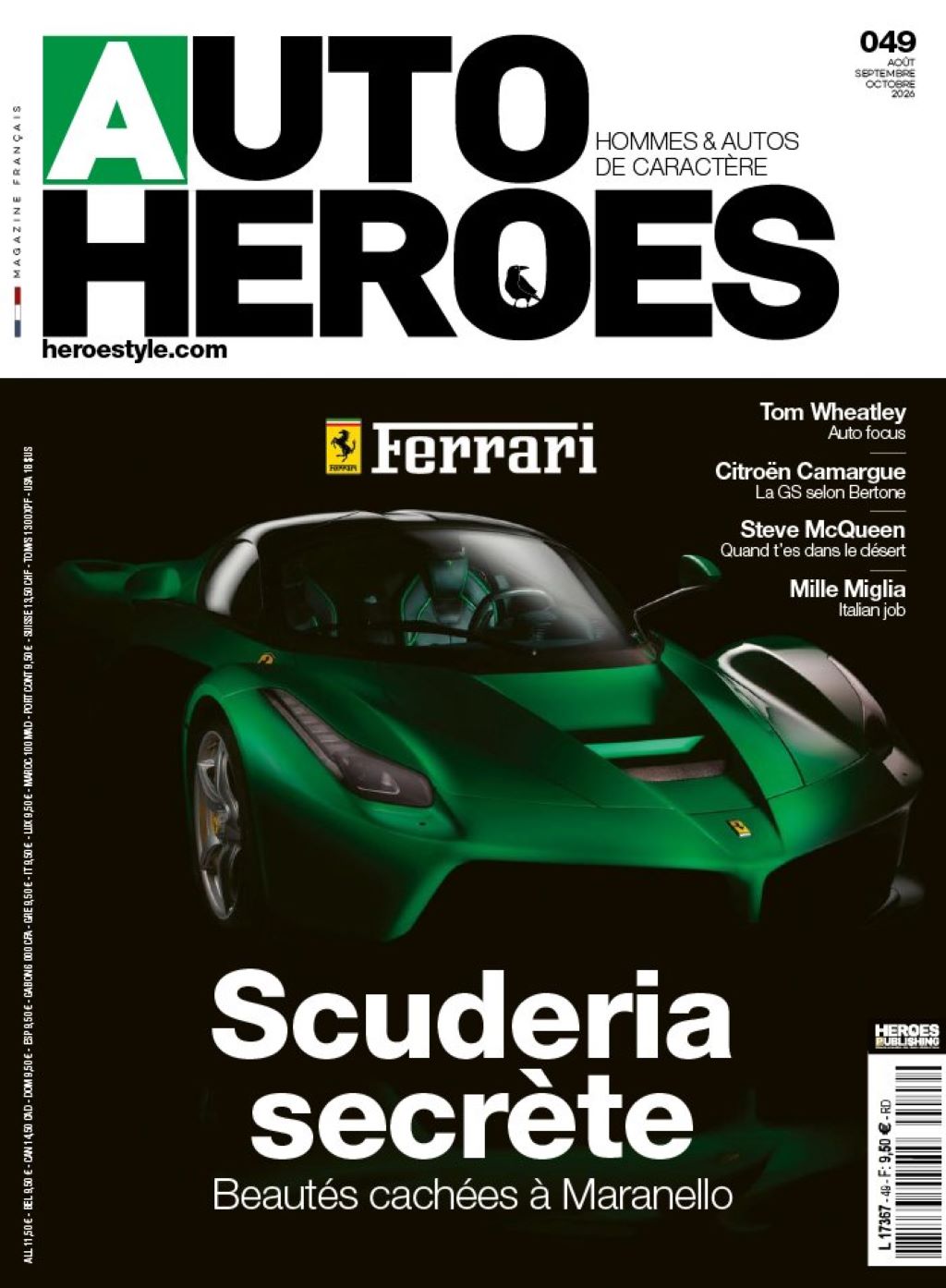 AUTO HEROES • Hommes & Autos de caractère • #49 Revue Auto Heroes #49