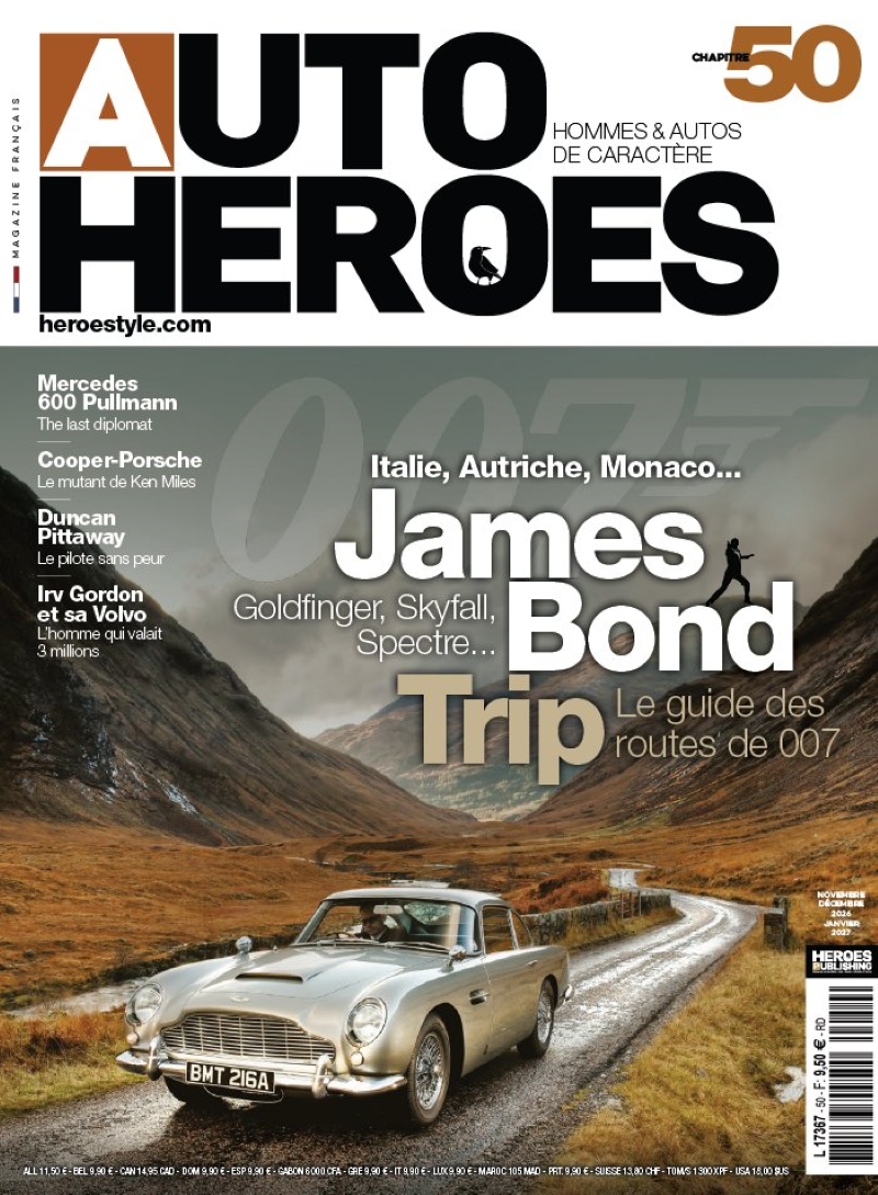 AUTO HEROES • Hommes & Autos de caractère • #50 Revue Auto Heroes #50
