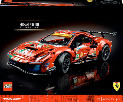 Visuel article boite LEGO TECHNIC Ferrari 488 GTE