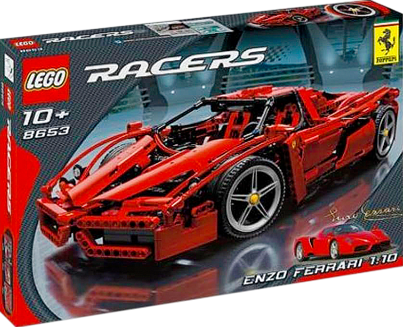 Visuel boite Lego Races Ferrari Enzo Ref 8356