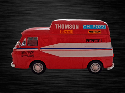 FIAT 238 Toit Surélevé • Assitance Ch. Pozzi Le Mans 1978 • Réf. PK392