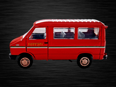 Minibus IVECO Turbo Daily Ferrari • 1978 • Réf. 02421
