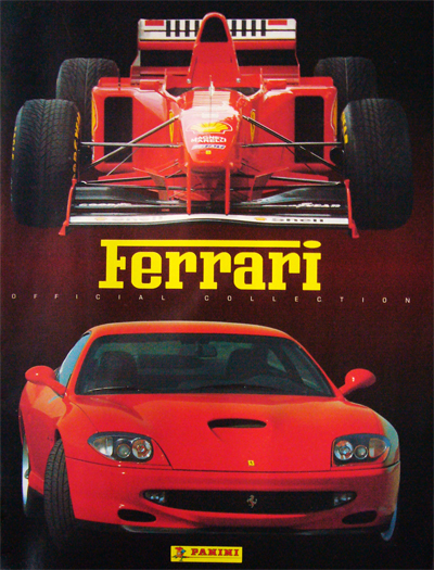 Album Panini Ferrari • Official Collection • 1997 Album Panini Ferrari • Official Collection • 1997
