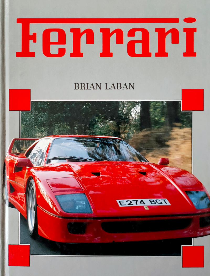 Ferrari de Brian Laban aux editions PLM