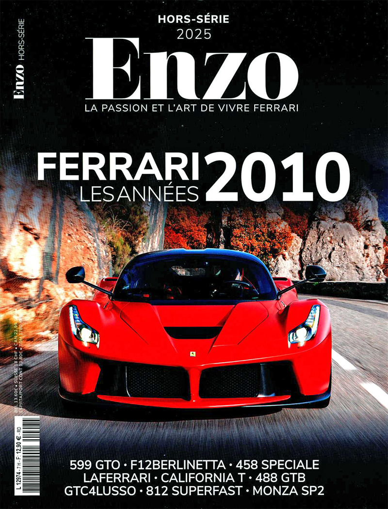 Revue Enzo Hors-série 2025 | La passion et l'art de vivre Ferrari
