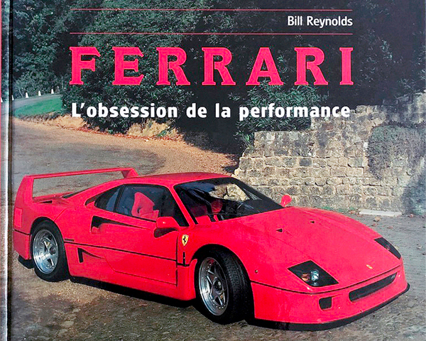 Ferrari obsession de la performance de Bill Reynolds aux editions Soline Photo article