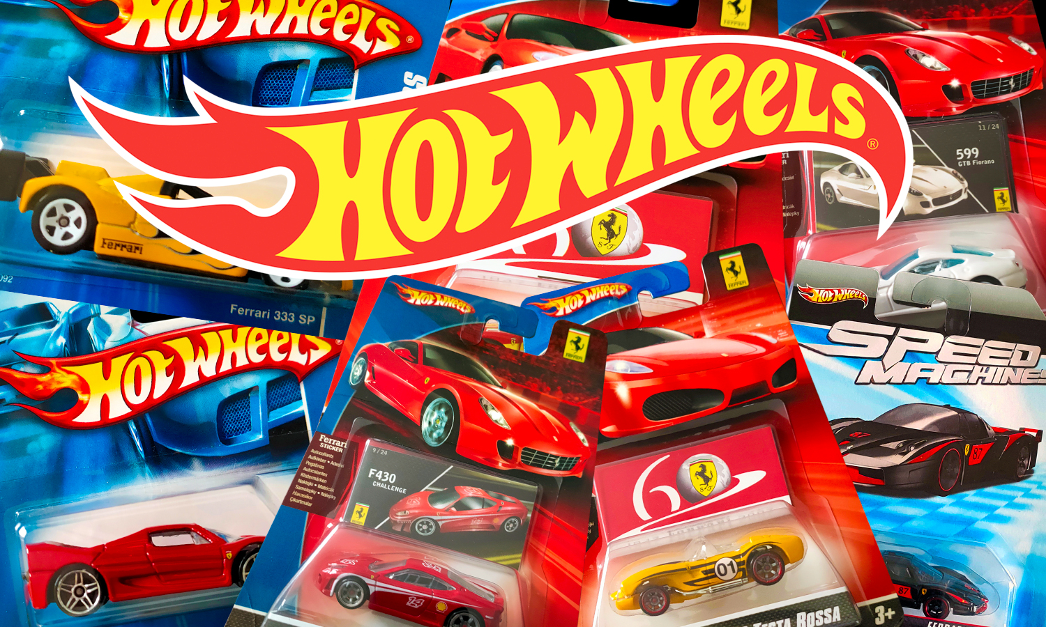 Visuel d'illustration mes Ferrari HotWheels