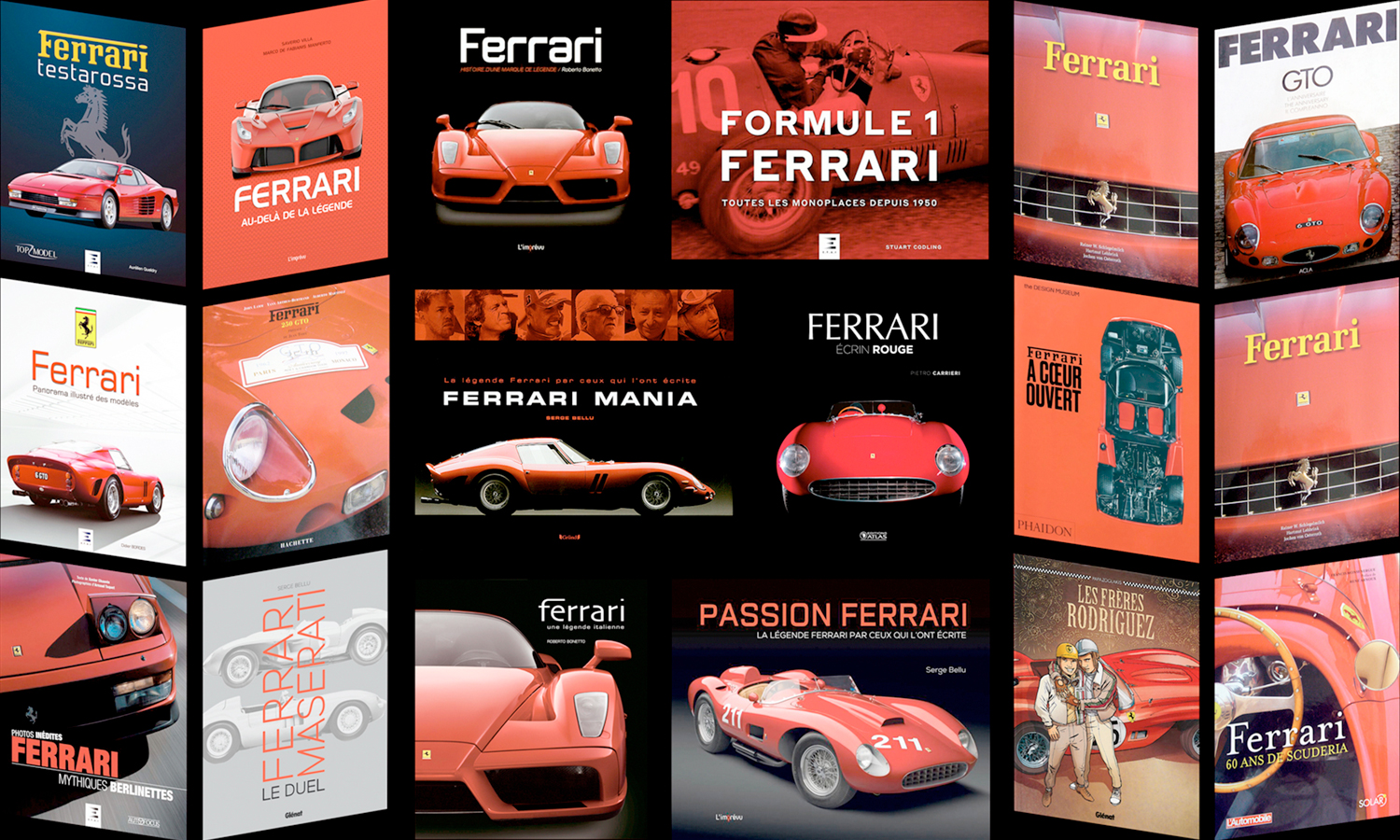 visuel d'illustration mes livres ferrari