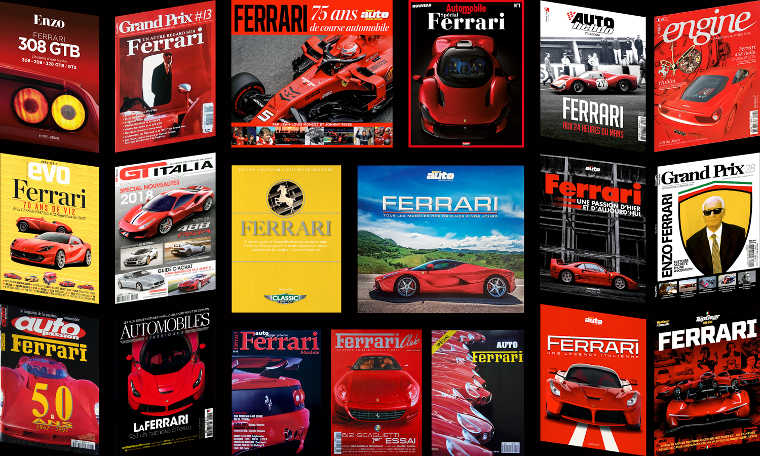 Visuel d'illustration mes revues Ferrari